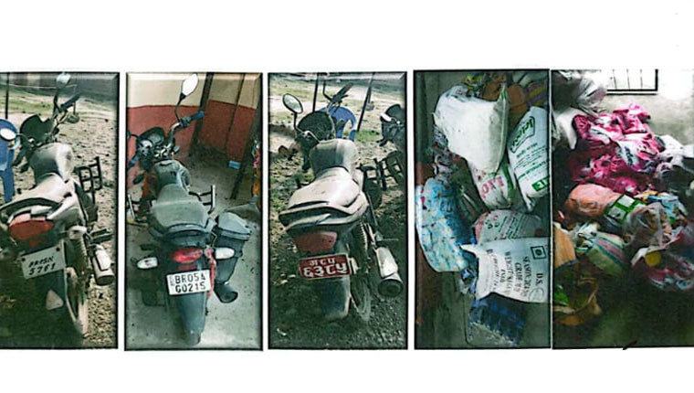 रौतहट प्रहरीद्वारा लाखौंको भन्सार छलीका सामान बरामद